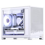 Jonsbo D32 STD White PC-case, Mini-case, mATX, Tempered Glass - white