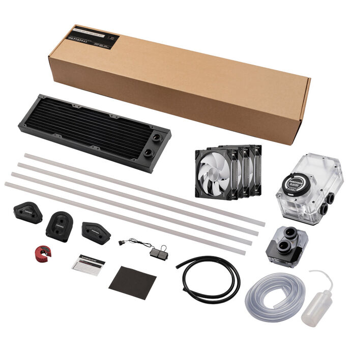 PHANTEKS Glacier EZ-Fit 360 D30-KIT, water coolingsset - black