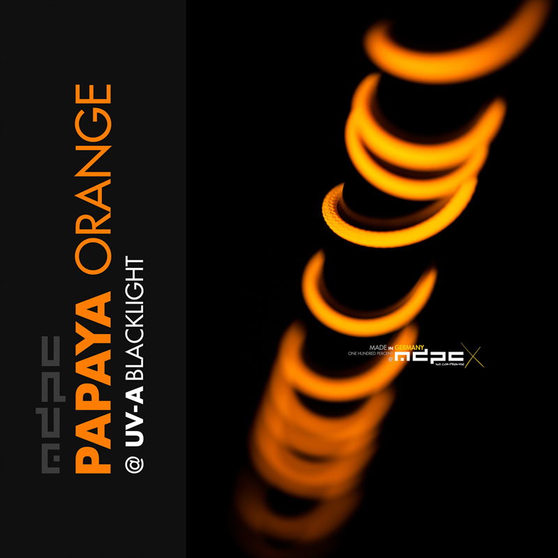 MDPC-X Sleeve Small - Papaya-orange, 1m