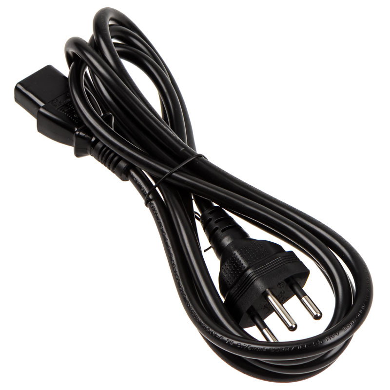 Kolink Netzcable Schweiz SEV 1011 (Typ J, T12) auf Kaltgertestecker C13 - 1,8m