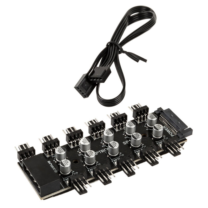 Lamptron SP105 10x PWM-fan-Hub
