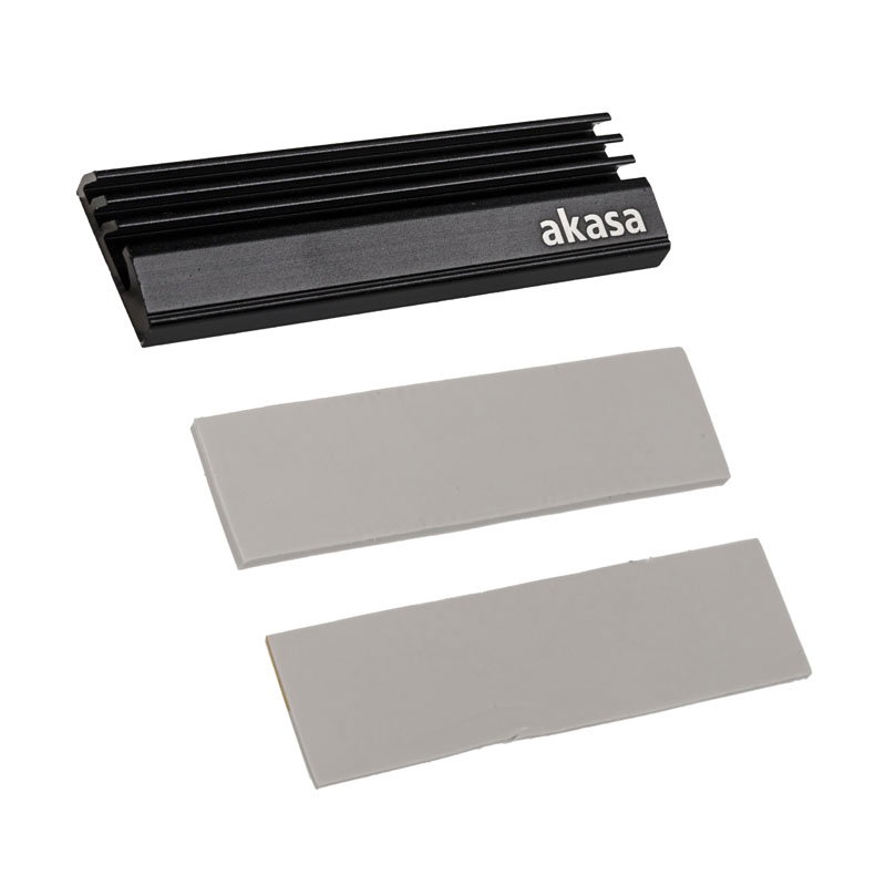 Akasa M.2 PCIe Adapter with cooler - black