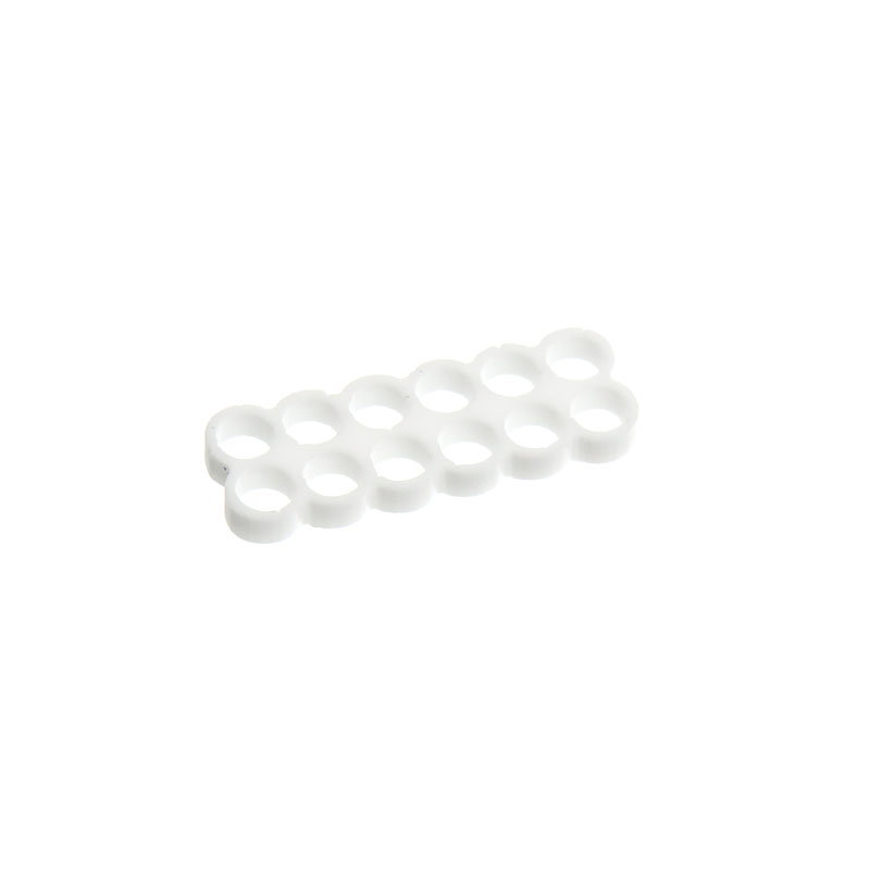 E22 12-Slot Stealth cablekamm - white