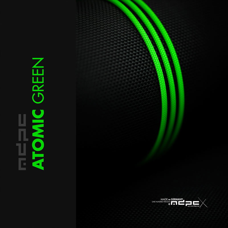 MDPC-X Sleeve XTC - Atomic-Green UV, 1m