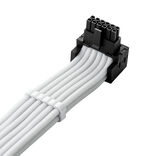CableMod C-Series Pro Anschlusscable - Variante B, 90, 16-Pin zu 4x 8-Pin PCIe, white