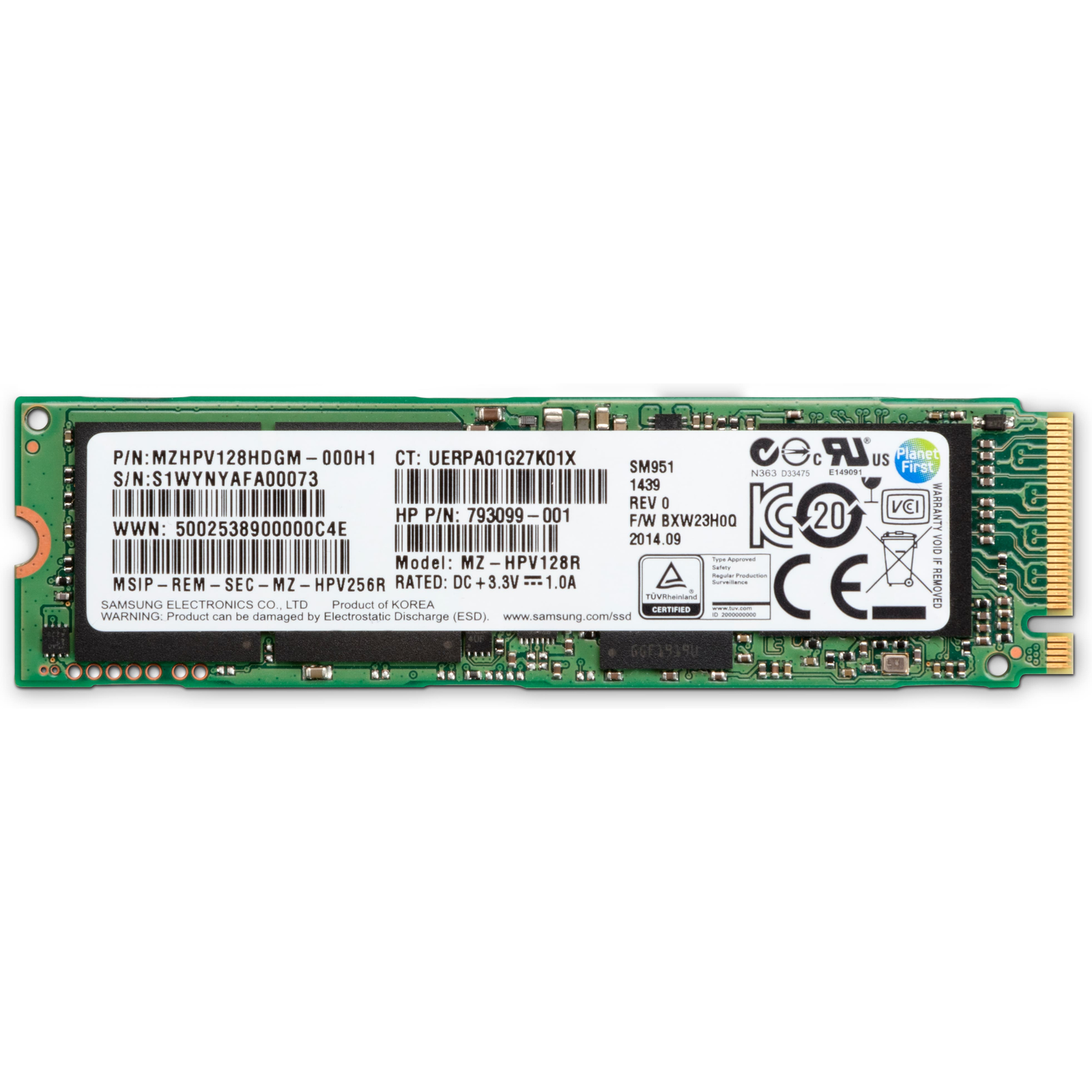 HPI SSD for Z8 G4 512 GB Intern M.2 Turbo Drive G2
