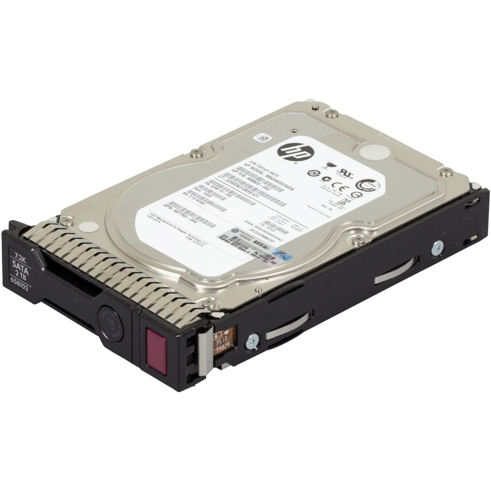 HPE SPS-Drive HD 2TB 3.5 7.2K 6G MDL SC SATA