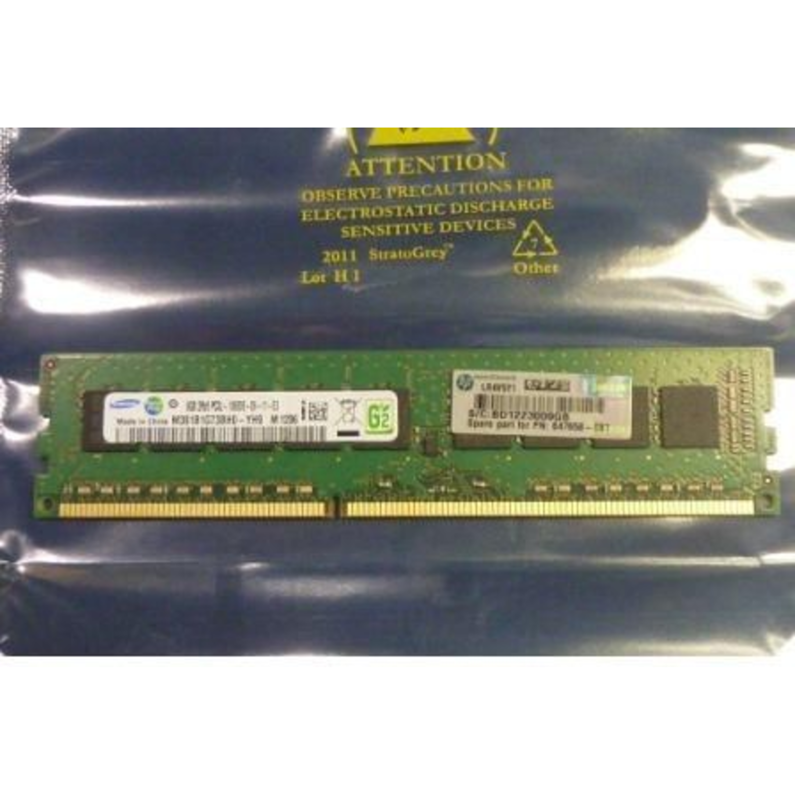 HPE SPS-DIMM 8GB PC3L 10600E 512mx8 IPL