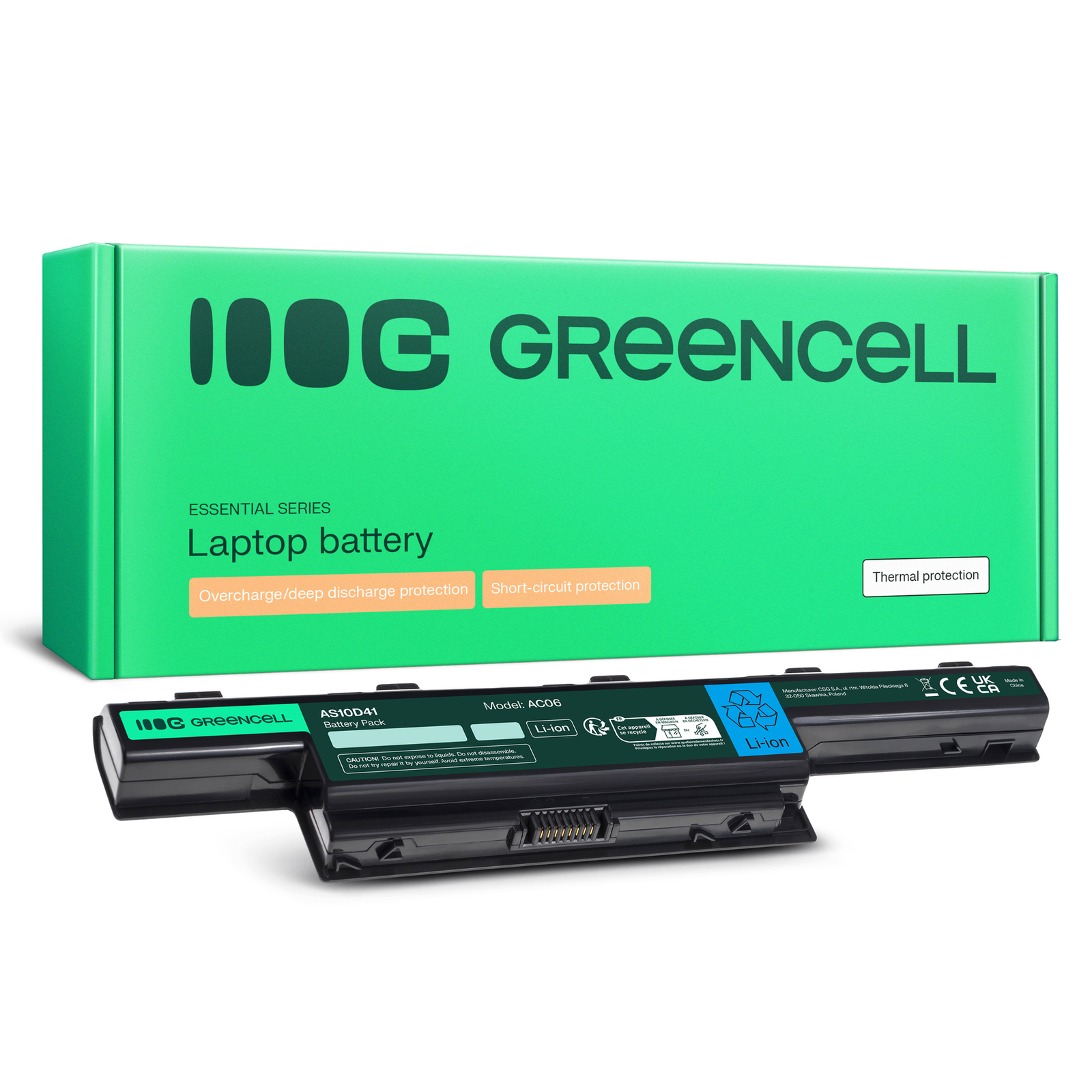 Greencell Laptop Battery for Acer Aspire 5740G 5755G 11.1V 4400mAh