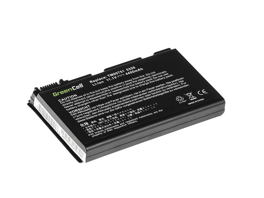 Greencell Laptop Battery for Acer TravelMate 5220 7720 11.1V 4400mAh