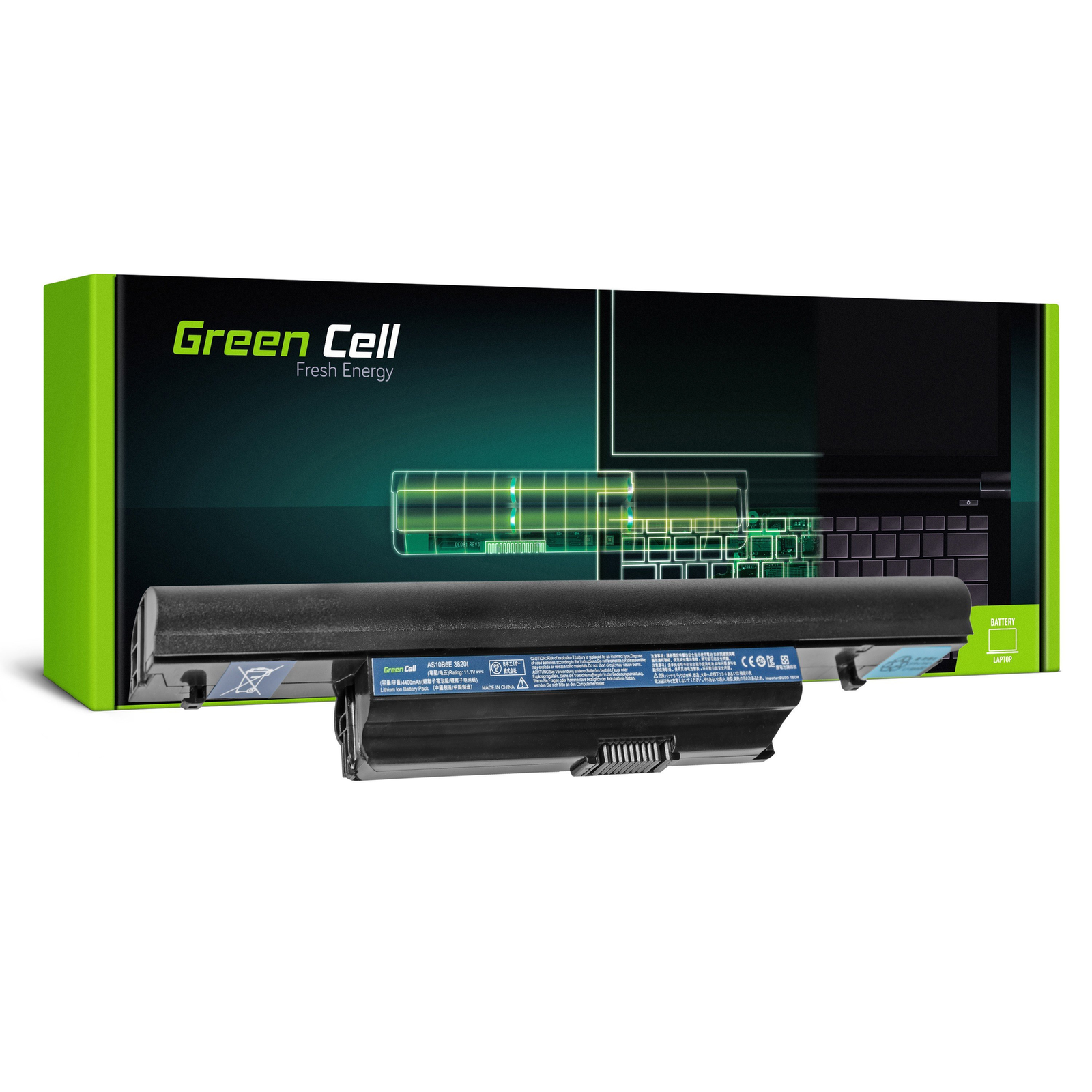 Greencell Laptop Battery for Acer Aspire 5553 5820T 11.1V 4400mAh