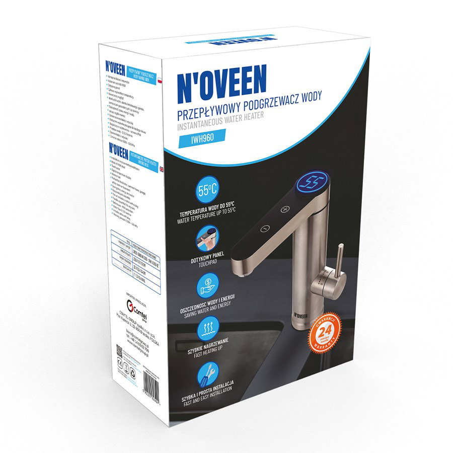 Instantaneous water heater N OVEEN IWH960 INOX
