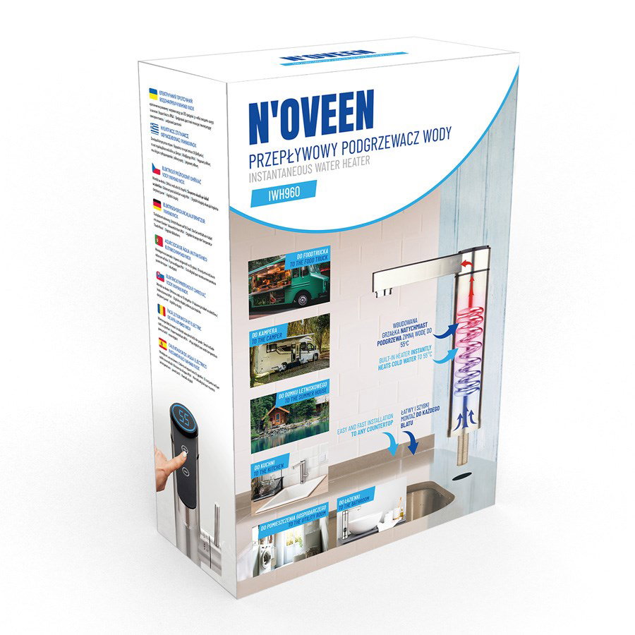Instantaneous water heater N OVEEN IWH960 INOX