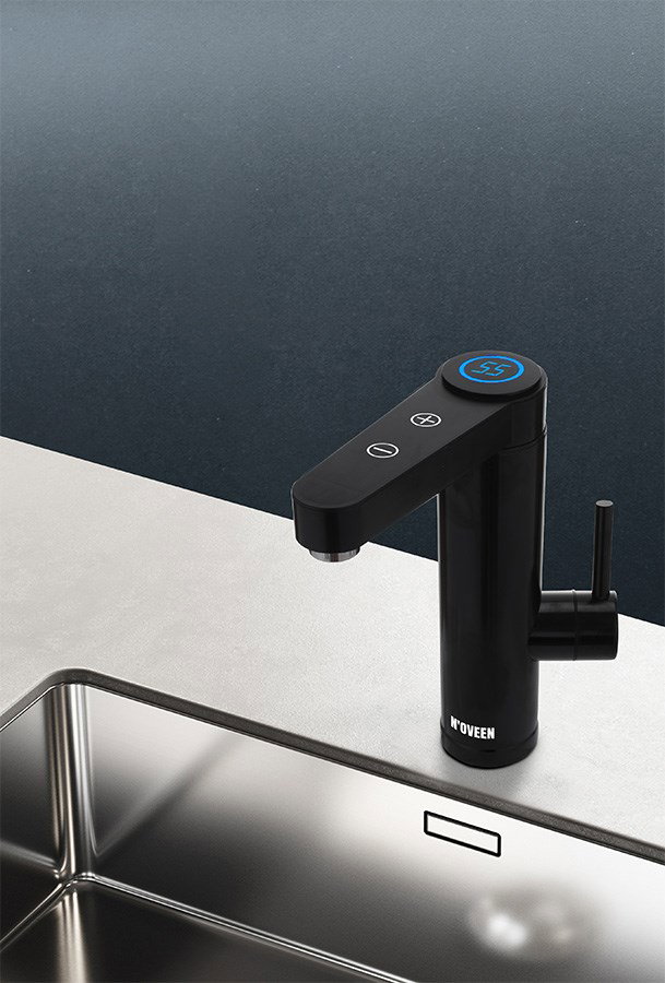 Instantaneous water heater N OVEEN IWH965 INOX BLACK