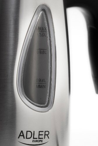 Adler AD 1203 electric kettle 1 L Silver 1630 W
