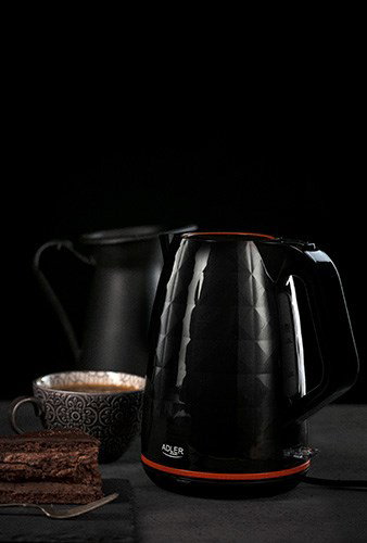 Adler AD 1277 B electric kettle 1.7 L 2200 W Black
