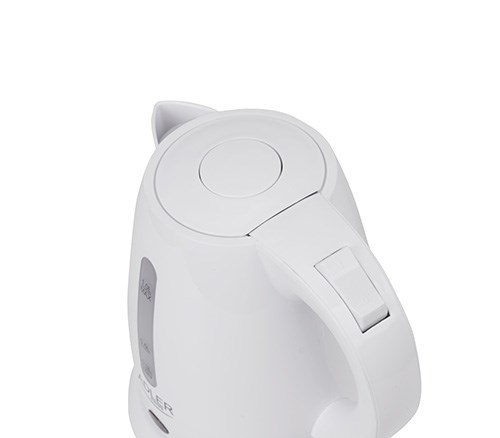 Adler AD 1272 electric kettle 1 L 1600 W Hazelnut, White