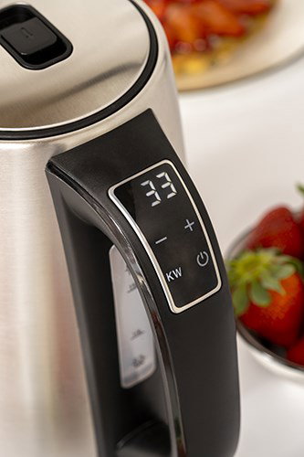 Adler AD 1340 electric kettle 1.7 L 2200 W Black, Silver