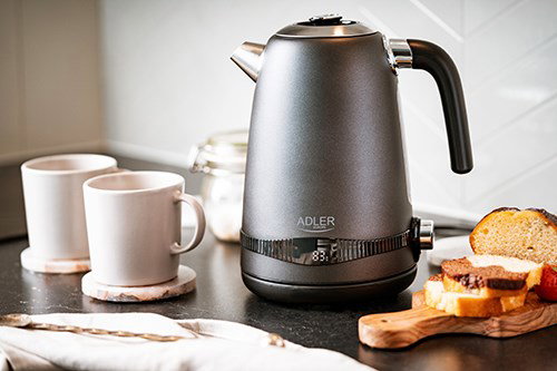 Adler AD 1295 Steel kettle 1.7 l Satin grey