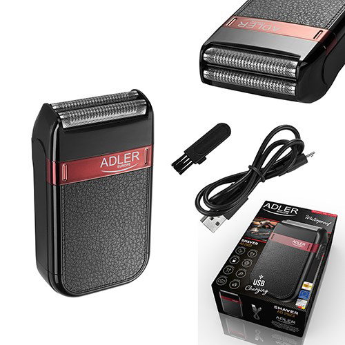 Adler AD 2923 men s shaver Foil shaver Trimmer Black