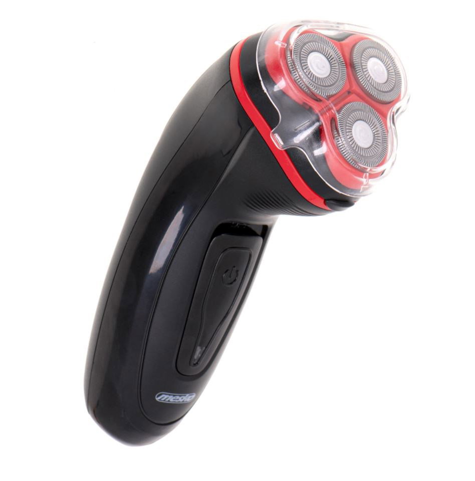 Mesko MS 2926 men s shaver Rotation shaver Trimmer Black,Red