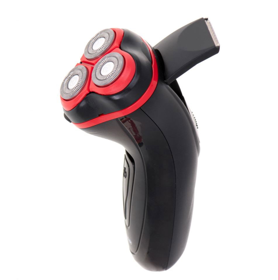 Mesko MS 2926 men s shaver Rotation shaver Trimmer Black,Red
