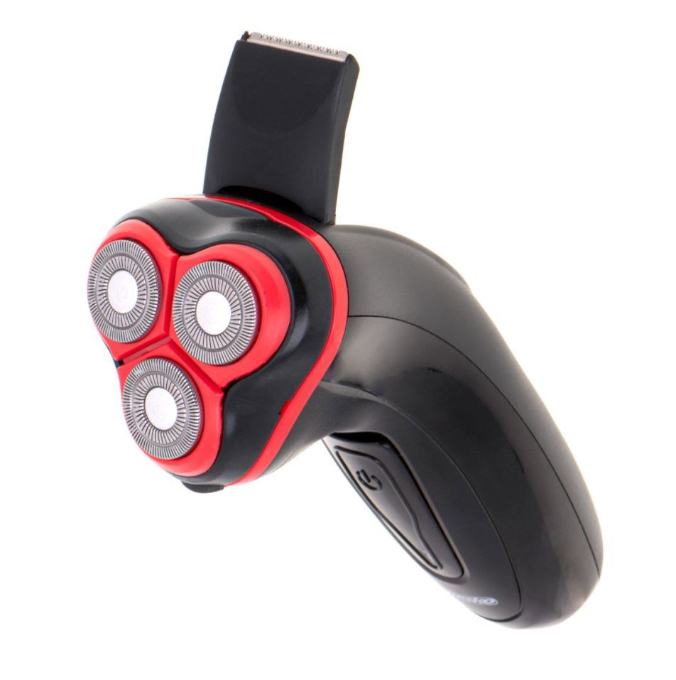 Mesko MS 2926 men s shaver Rotation shaver Trimmer Black,Red