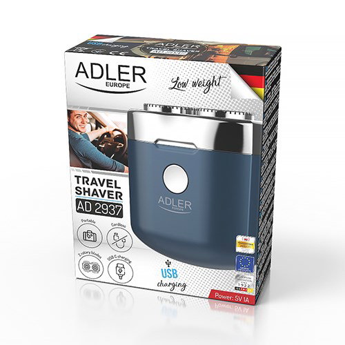 Adler AD 2937 men s shaver Rotation shaver Blue