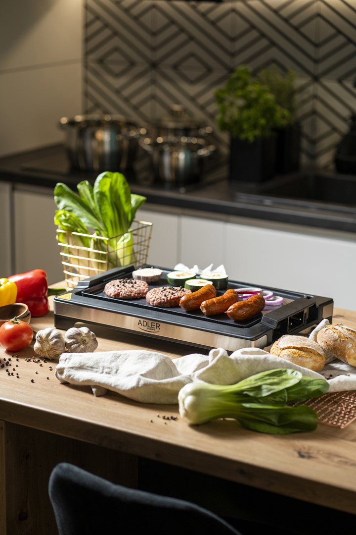 Electric Grill ADLER AD 6613 Table grill 3000W Black