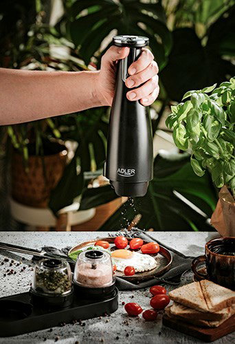 Spice mill set Adler AD 4449B Black