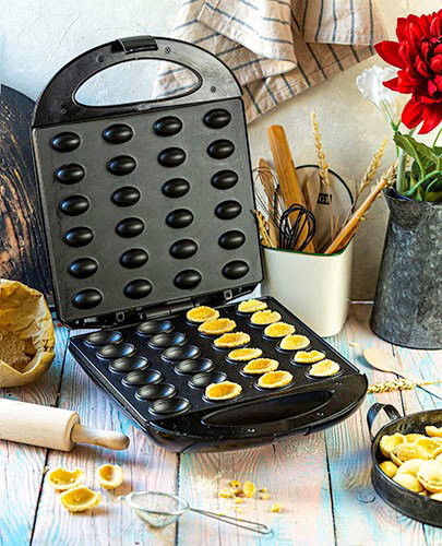 Peanut/cookie toaster (24 pieces) Adler AD 3039b Black