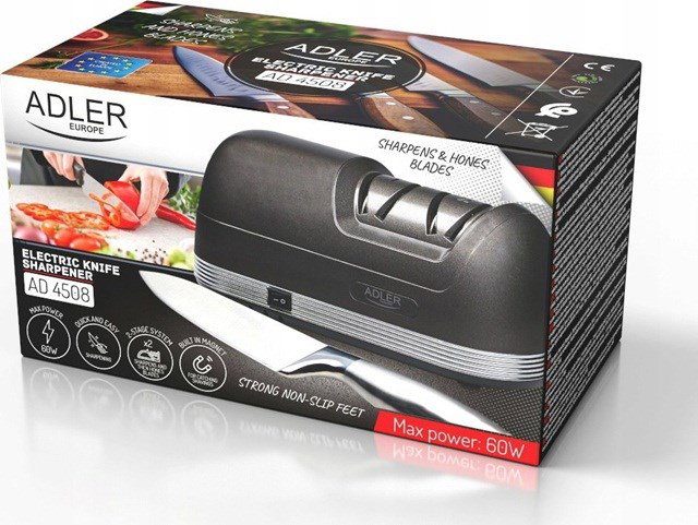 Adler Electric Knife Sharpener CR 4508 Black
