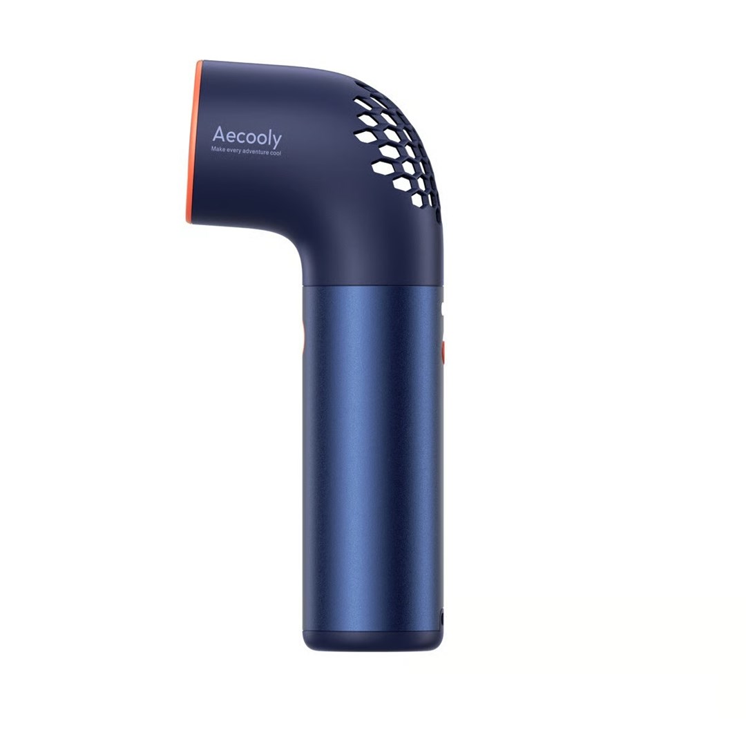 AECOOLY Aero Ultra High-Speed Handheld Fan, Blue-Orange
