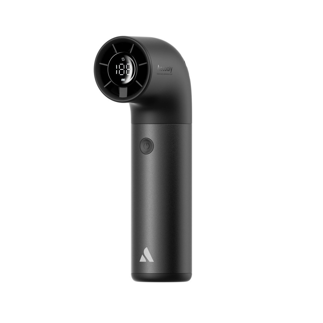 AECOOLY Aero Pro High-Speed Handheld Fan, Black