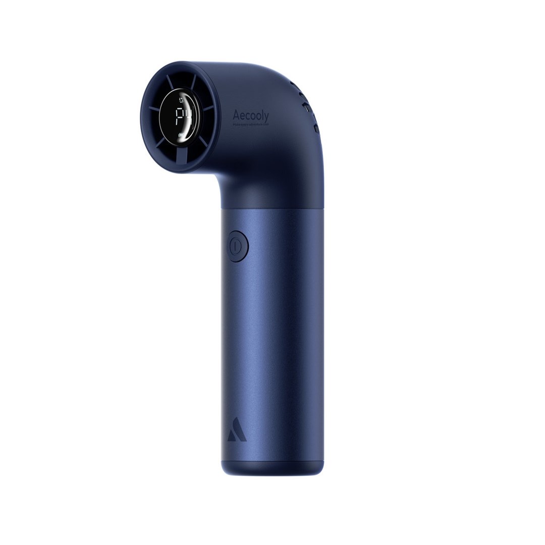 AECOOLY Aero Pro High-Speed Handheld Fan, Blue