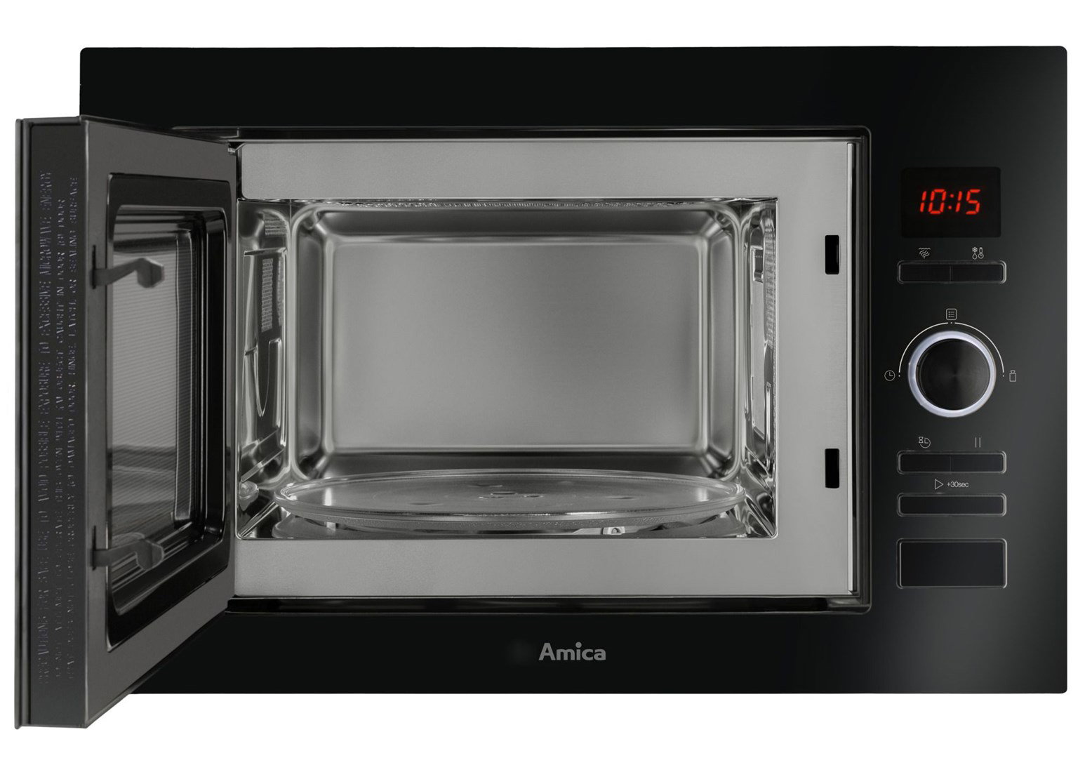 Amica AMMB25E3GB Built-in microwave oven 25 L 900 W Black