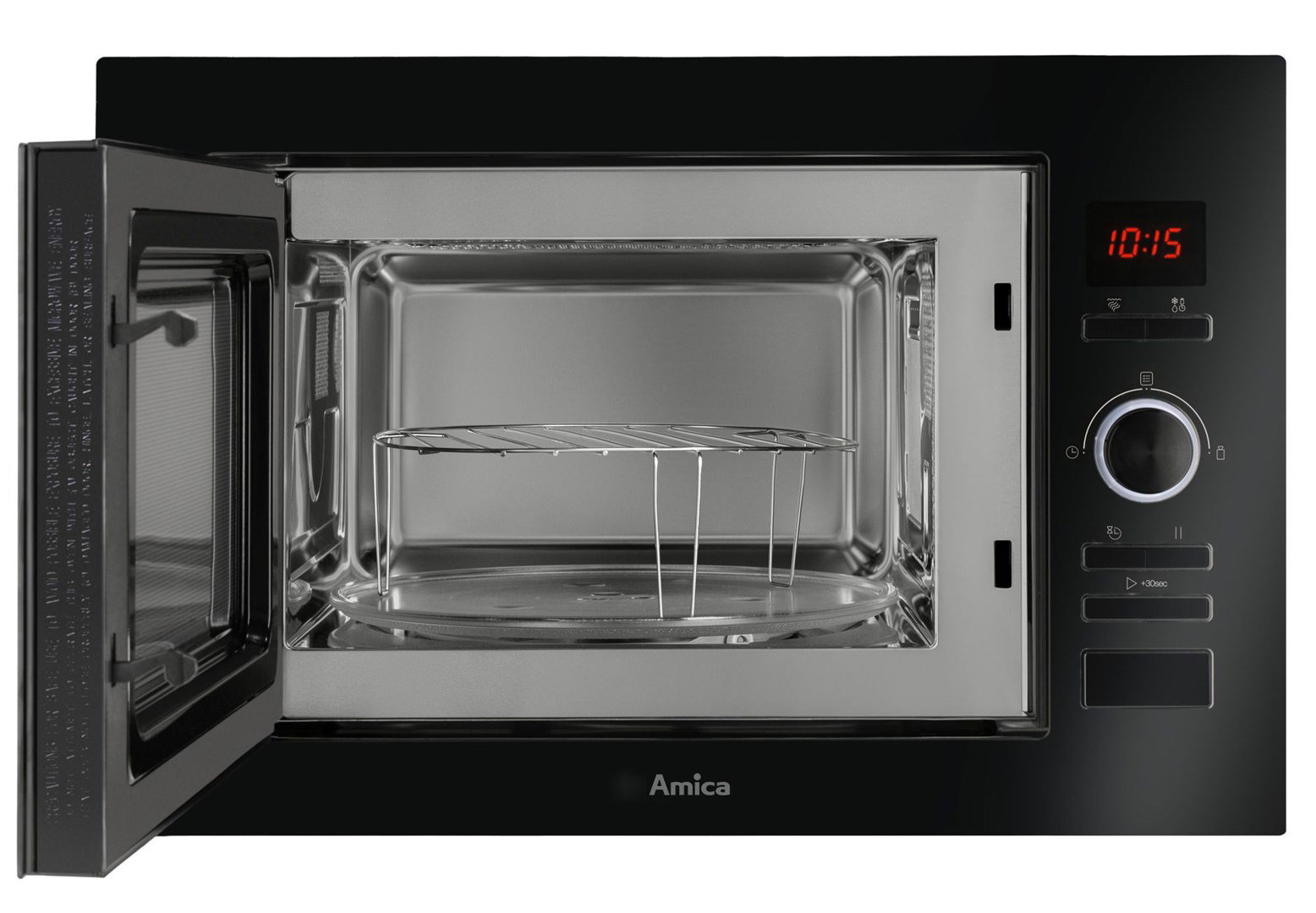 Amica AMMB25E3GB Built-in microwave oven 25 L 900 W Black