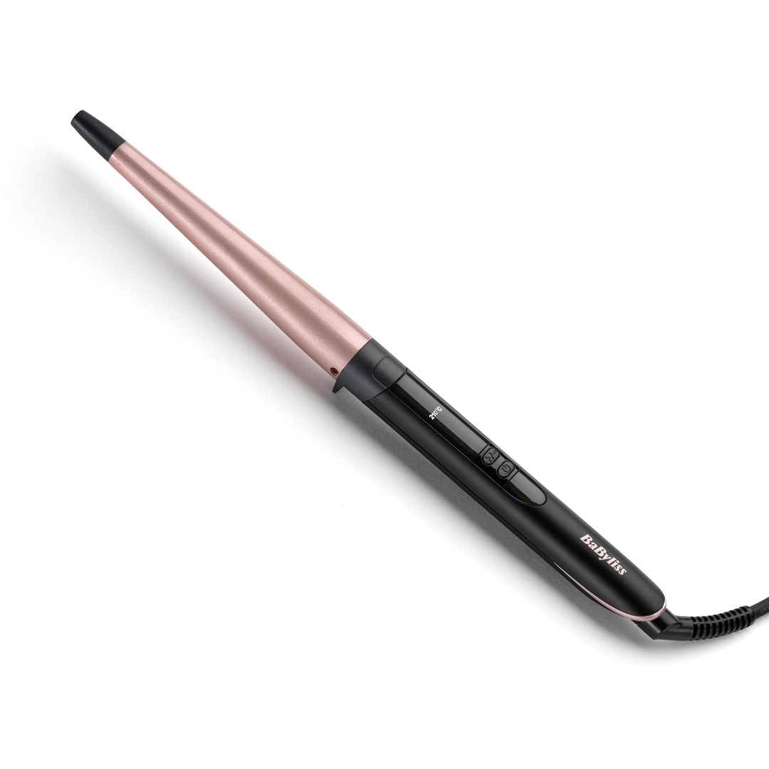 BaByliss Conical Wand Curling wand Warm Black, Pink 98.4 (2.5 m)