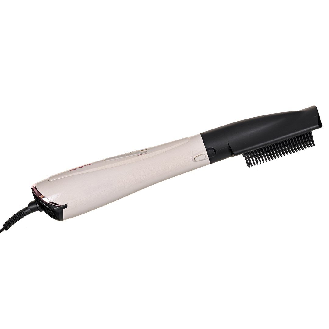 BaByliss AS914PE hair styling tool Straightening brush Warm Black, Rose gold 1000 W 2.5 m