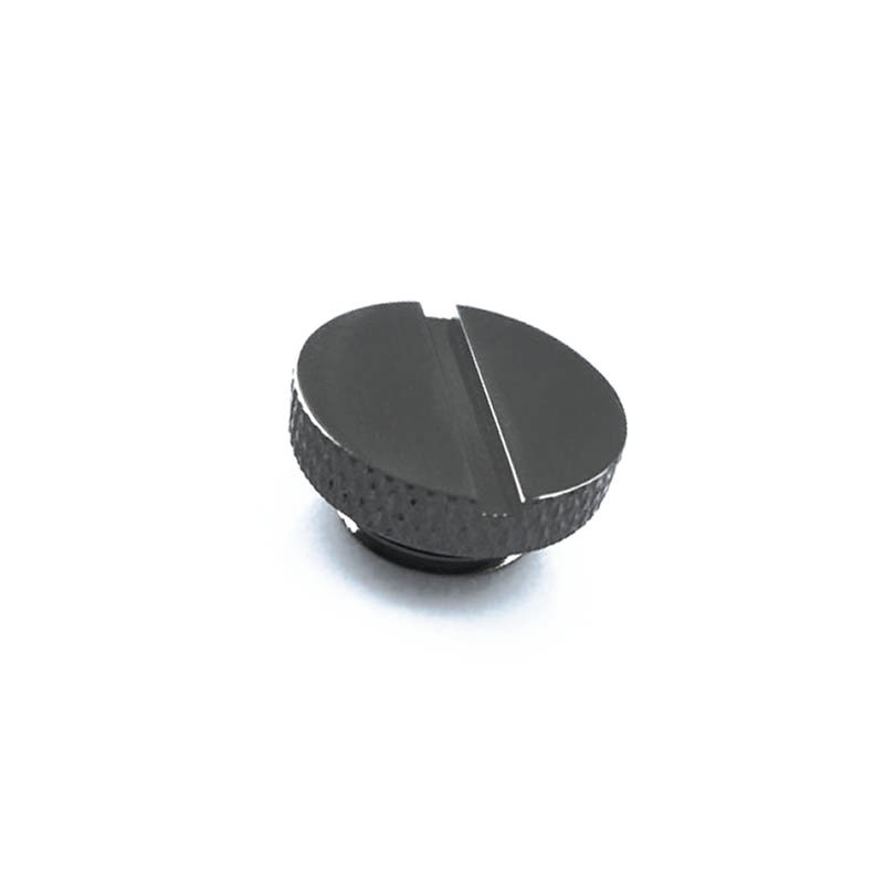 XSPC Verschlussstopfen G1/4 inches AG - chrome black