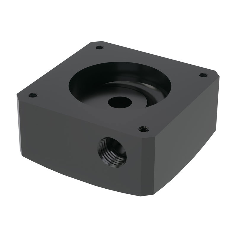 Barrow DDC Ausgleichsbehlteradapter - black