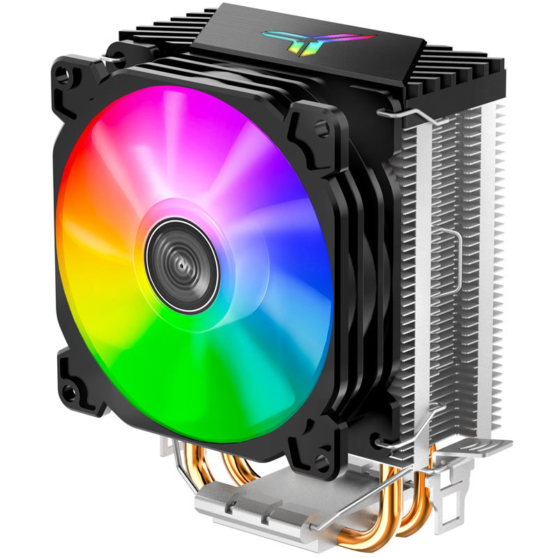 Jonsbo CR-1200 CPU-cooler, RGB - 92mm, black