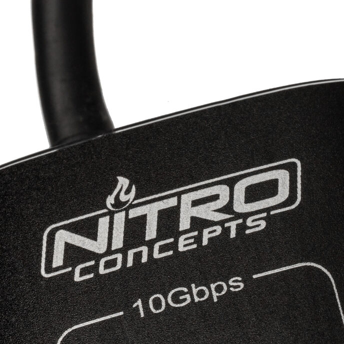 Nitro Concepts UH1, 10-Port Hybrid USB-Hub, USB 3.2