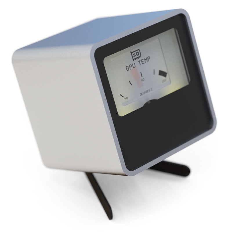 Streacom VU1-Dial - silver