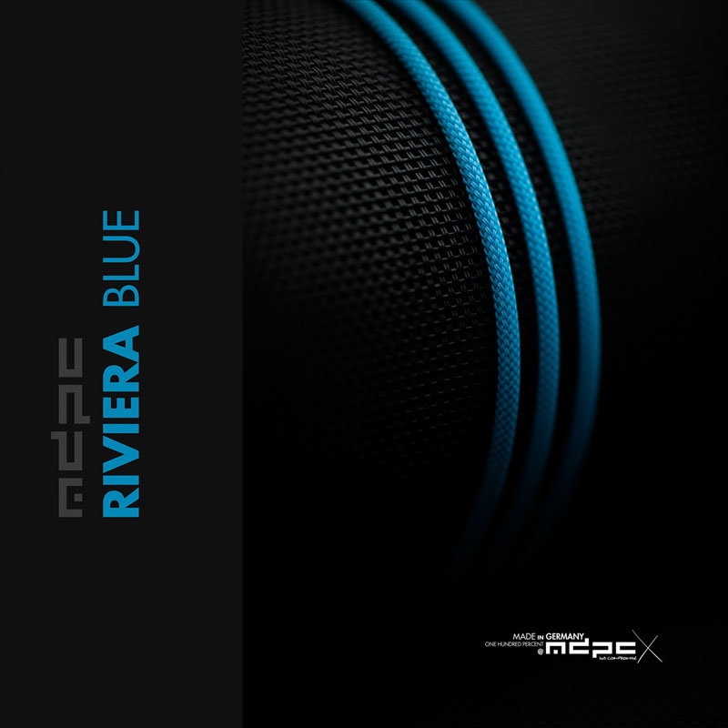 MDPC-X Sleeve XTC - Riviera Blue UV, 1m