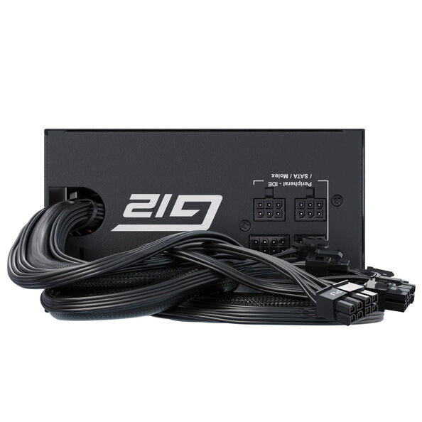 Seasonic G12 GM 80 PLUS gold power supply, halbmodular - 650 Watt, black
