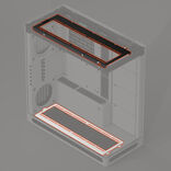 HAVN HS 420 Fan Brackets for 360 mm Radiatoren - white