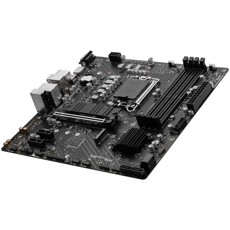 MSI Pro B760M-P DDR4, Intel B760 motherboard - socket 1700, DDR4