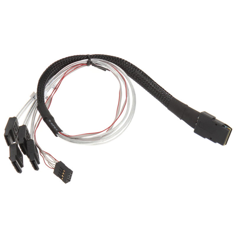 SilverStone SST-CPS03 Mini-SAS zu SATA cable - 50 cm