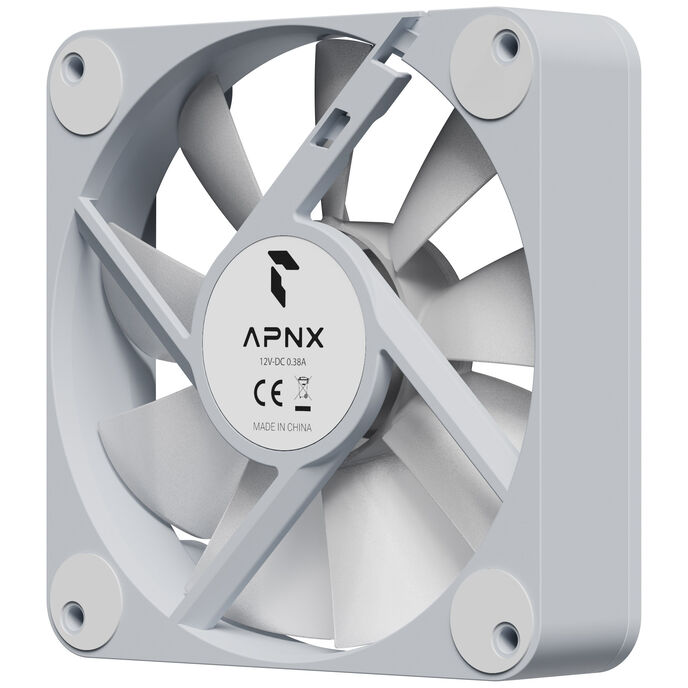 APNX FP1-RQ PWM Reverse fan, ARGB - 120mm, white